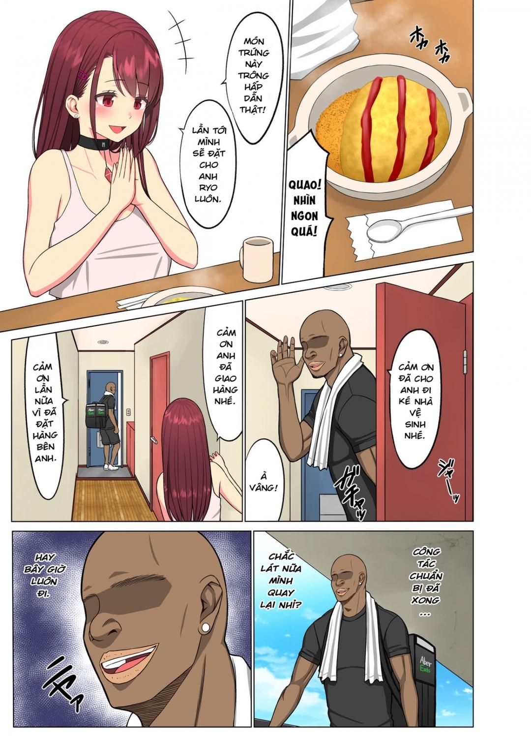 đọc truyện Kurui Tsuma~komochi Joshidaisei Hitozuma Ni Shinobiyoru Kuroi Kyokon Oneshot ảnh 18 tại Thiên Thai Truyện