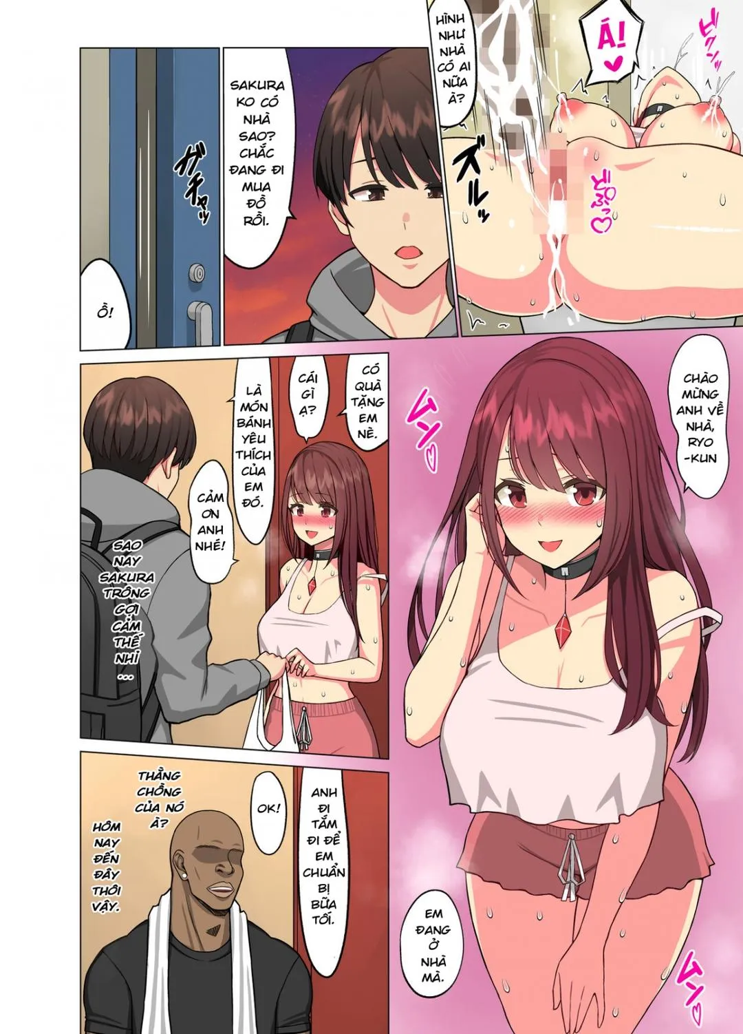 Kurui Tsuma~Komochi Joshidaisei Hitozuma ni Shinobiyoru Kuroi Kyokon - Oneshot
