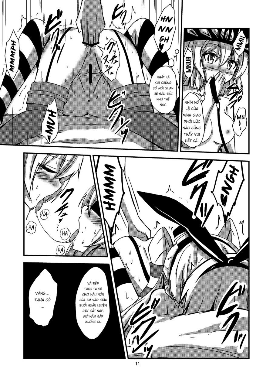 Kuubo Wo-kyuu-chan No Amatsukaze Yuri Dorei Choukyou Oneshot page 12 - Giả Dược