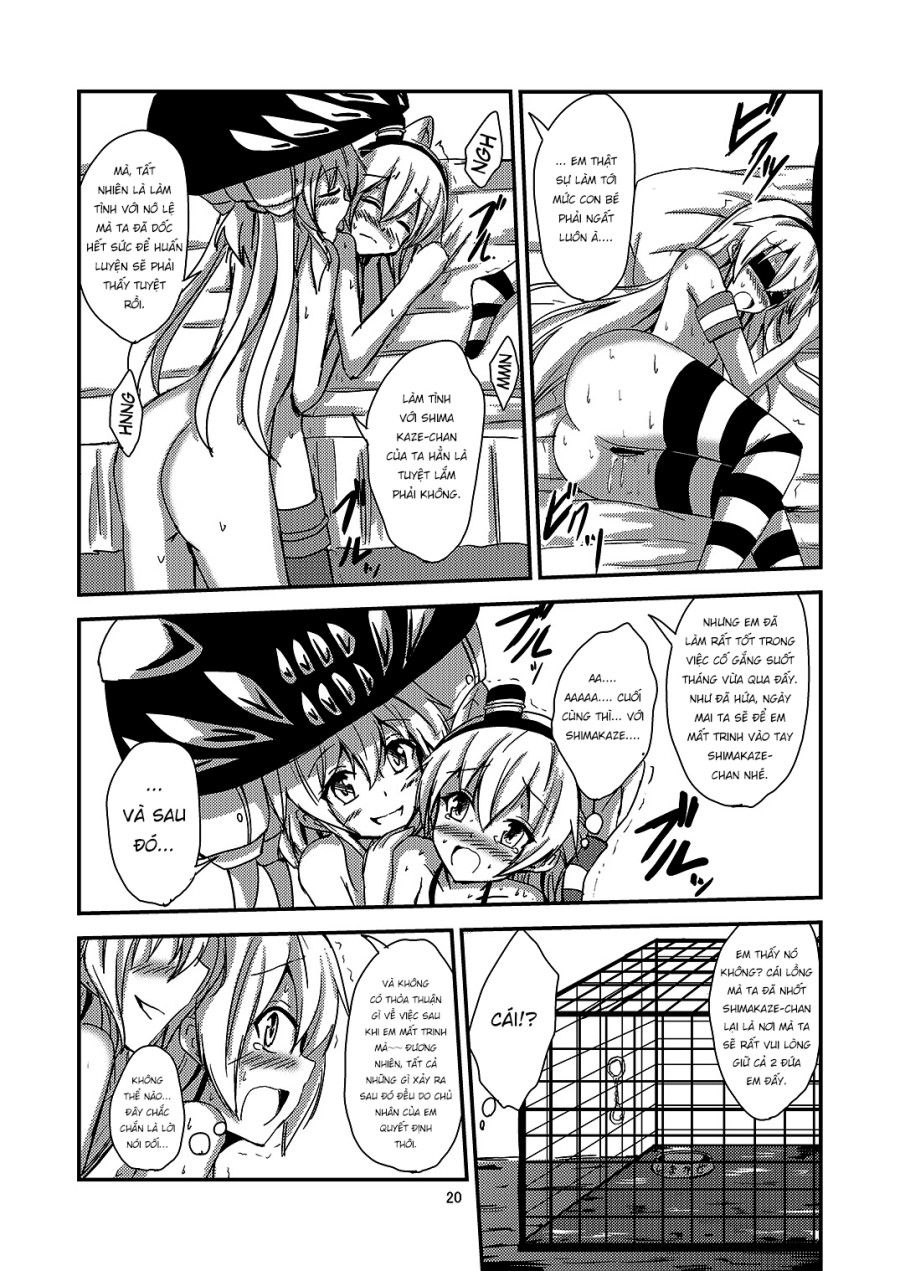 Kuubo Wo-kyuu-chan No Amatsukaze Yuri Dorei Choukyou Oneshot page 21 - Giả Dược