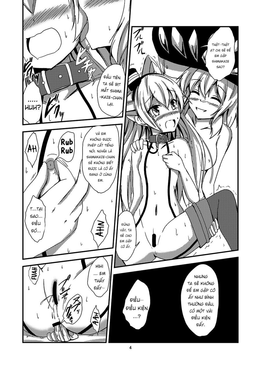 Kuubo Wo-kyuu-chan No Amatsukaze Yuri Dorei Choukyou Oneshot page 5 - Giả Dược