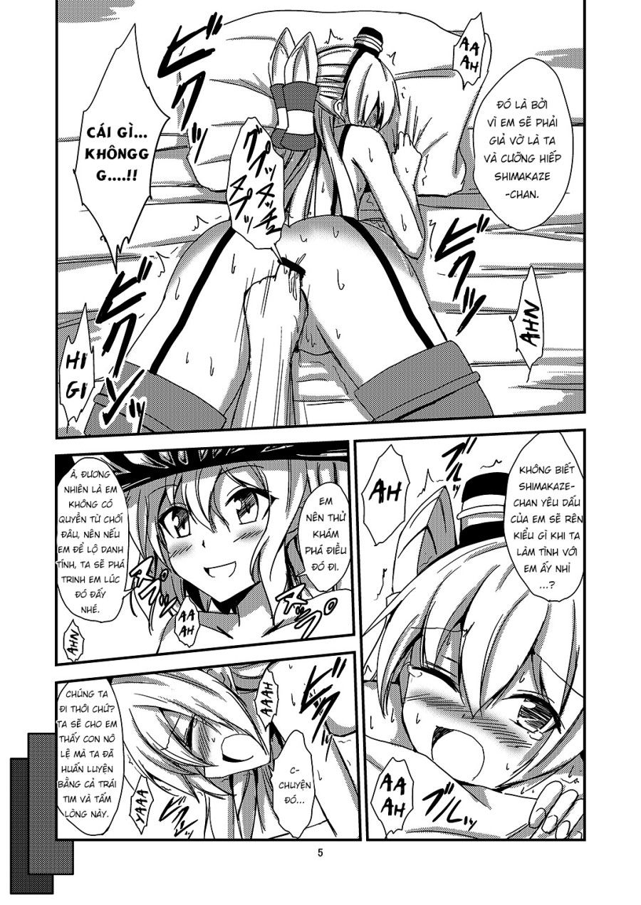 Kuubo Wo-kyuu-chan No Amatsukaze Yuri Dorei Choukyou Oneshot page 6 - Giả Dược