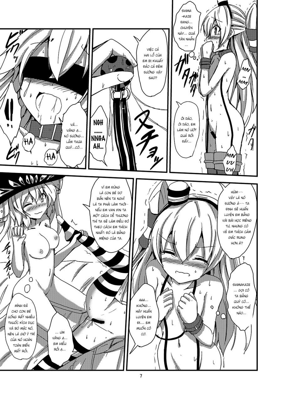 Kuubo Wo-kyuu-chan No Amatsukaze Yuri Dorei Choukyou Oneshot page 8 - Giả Dược