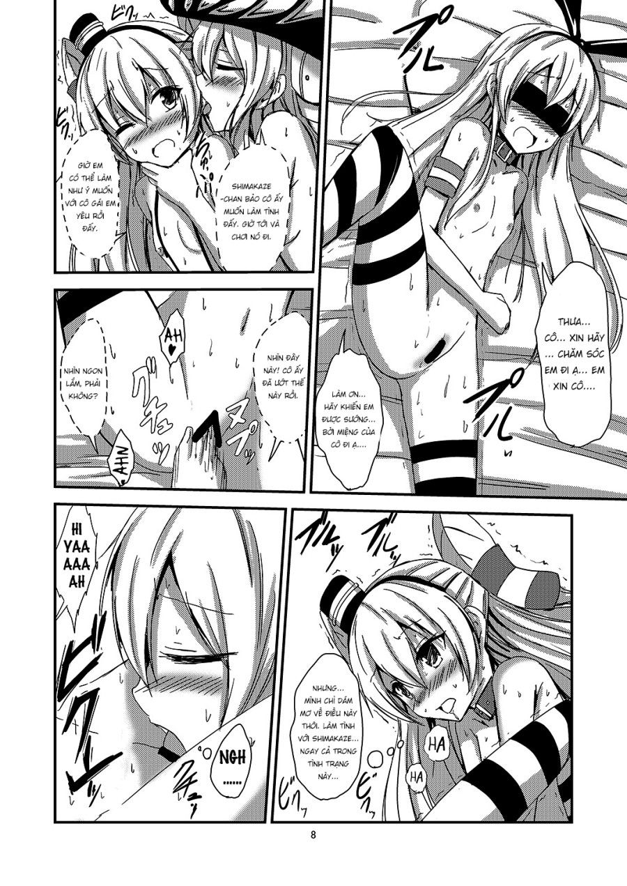 Kuubo Wo-kyuu-chan No Amatsukaze Yuri Dorei Choukyou Oneshot page 9 - Giả Dược