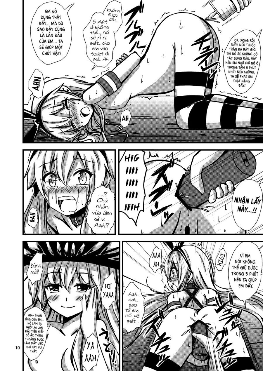Kuubo Wo-kyuu-chan No Shimakaze Yuri Dorei Choukyou~senkan Re-kyuu No Shucchou Sm Choukyou Hen~ Oneshot page 13 - Giả Dược