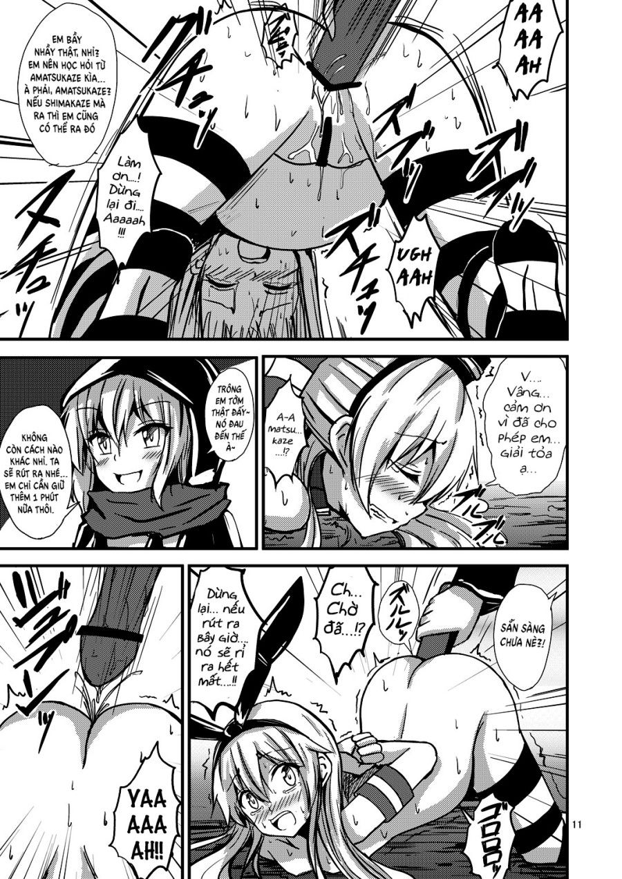 Kuubo Wo-kyuu-chan No Shimakaze Yuri Dorei Choukyou~senkan Re-kyuu No Shucchou Sm Choukyou Hen~ Oneshot page 14 - Giả Dược