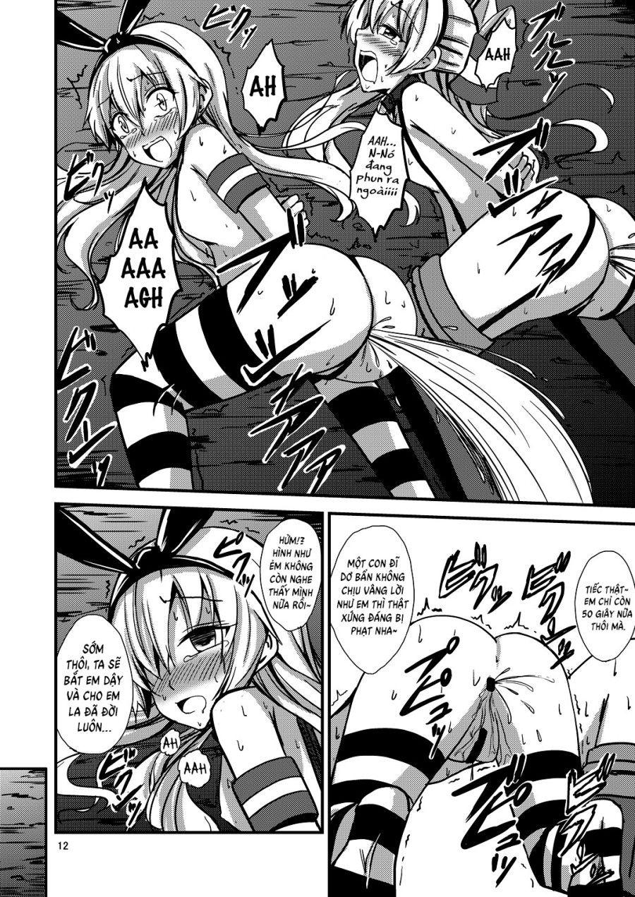 Kuubo Wo-kyuu-chan No Shimakaze Yuri Dorei Choukyou~senkan Re-kyuu No Shucchou Sm Choukyou Hen~ Oneshot page 15 - Giả Dược