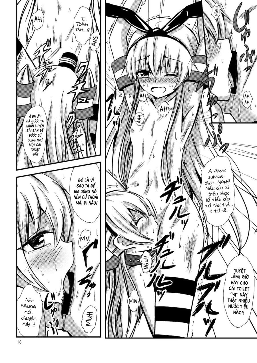 Kuubo Wo-kyuu-chan No Shimakaze Yuri Dorei Choukyou~senkan Re-kyuu No Shucchou Sm Choukyou Hen~ Oneshot page 21 - Giả Dược