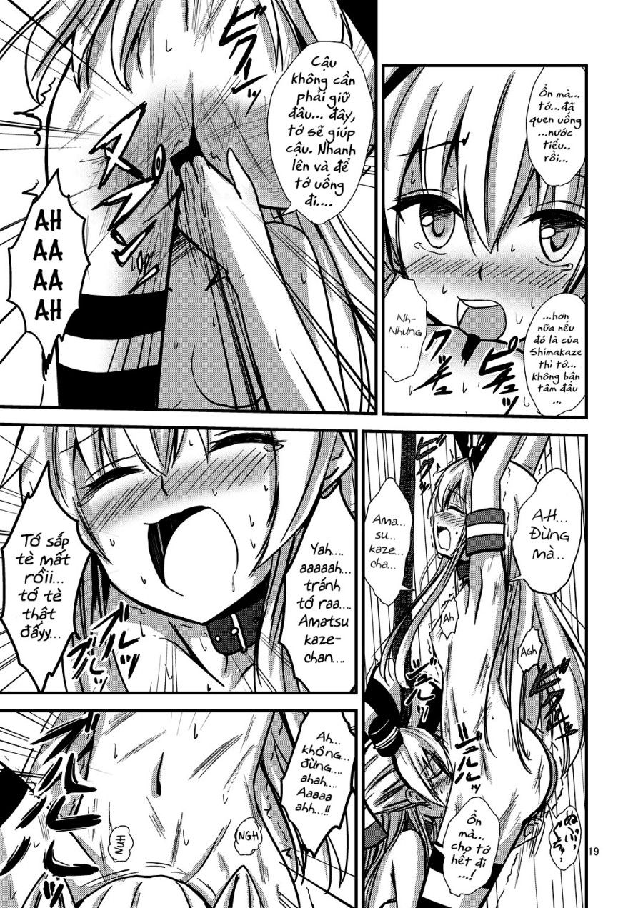 Kuubo Wo-kyuu-chan No Shimakaze Yuri Dorei Choukyou~senkan Re-kyuu No Shucchou Sm Choukyou Hen~ Oneshot page 22 - Giả Dược