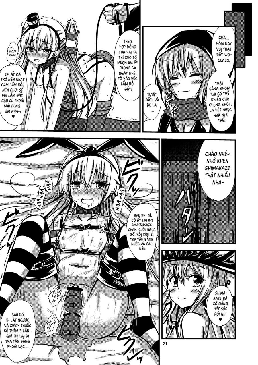 Kuubo Wo-kyuu-chan No Shimakaze Yuri Dorei Choukyou~senkan Re-kyuu No Shucchou Sm Choukyou Hen~ Oneshot page 24 - Giả Dược