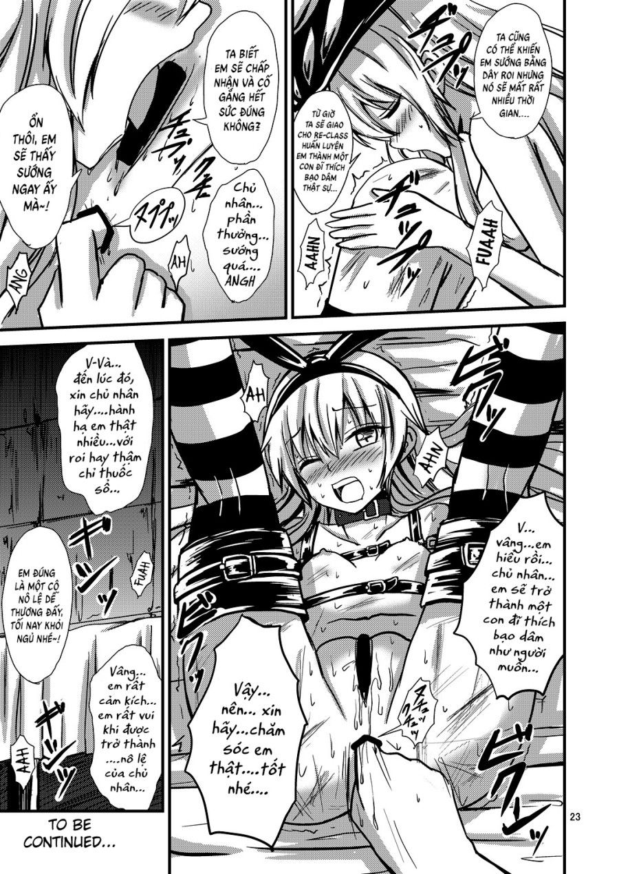 Kuubo Wo-kyuu-chan No Shimakaze Yuri Dorei Choukyou~senkan Re-kyuu No Shucchou Sm Choukyou Hen~ Oneshot page 26 - Giả Dược