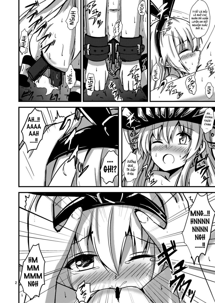 Kuubo Wo-kyuu-chan No Shimakaze Yuri Dorei Choukyou~senkan Re-kyuu No Shucchou Sm Choukyou Hen~ Oneshot page 5 - Giả Dược