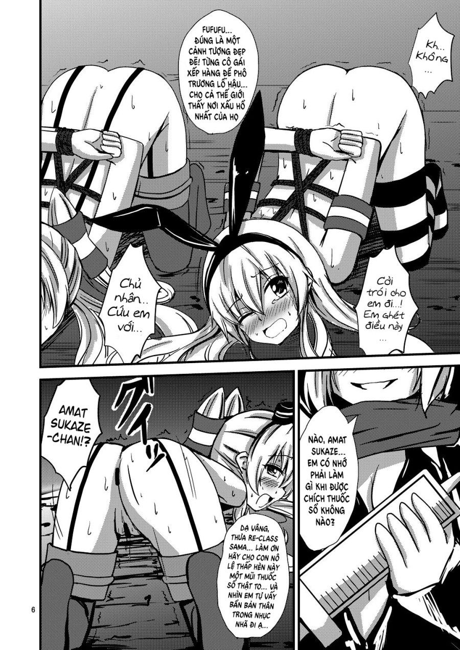 Kuubo Wo-kyuu-chan No Shimakaze Yuri Dorei Choukyou~senkan Re-kyuu No Shucchou Sm Choukyou Hen~ Oneshot page 9 - Giả Dược