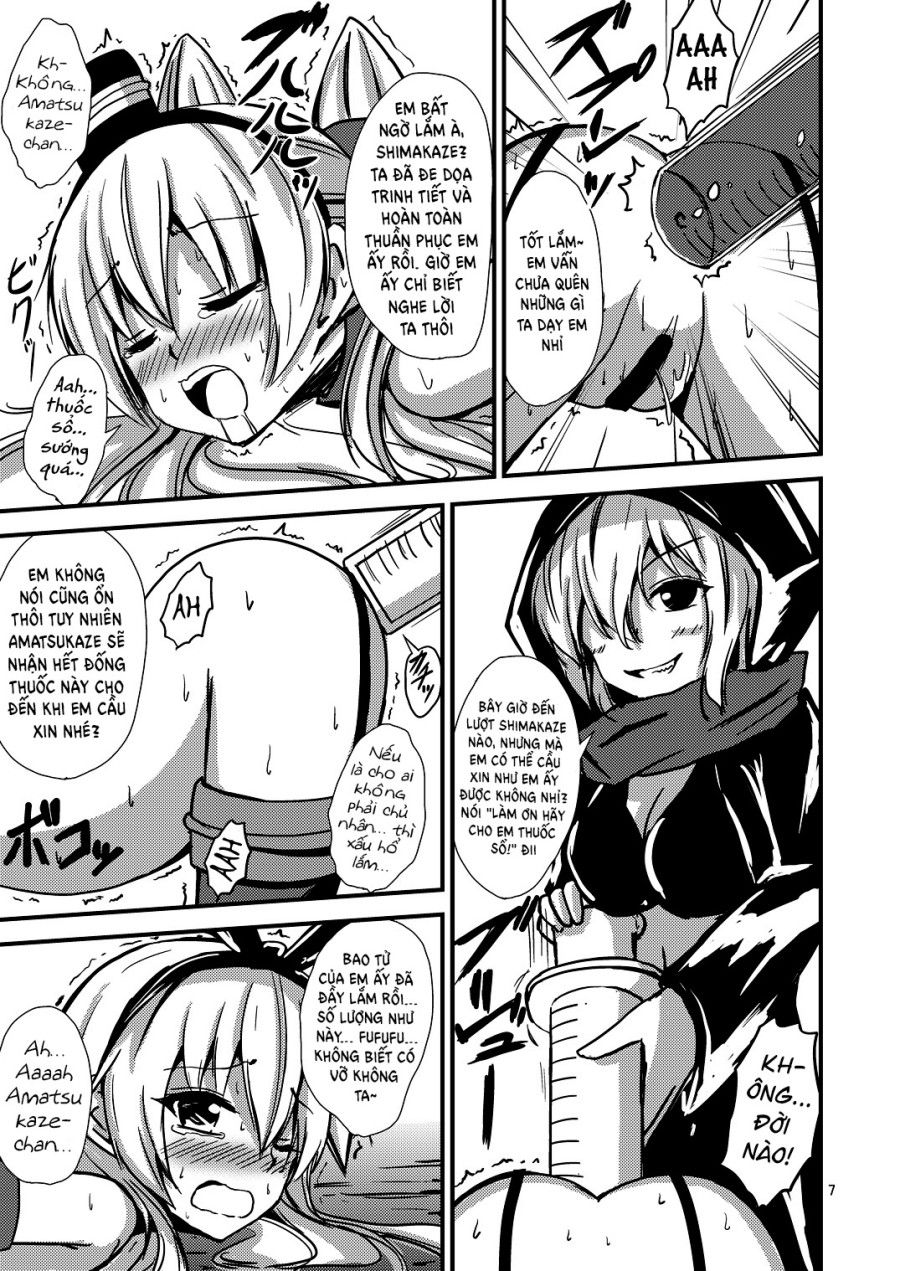 Kuubo Wo-kyuu-chan No Shimakaze Yuri Dorei Choukyou~senkan Re-kyuu No Shucchou Sm Choukyou Hen~ Oneshot page 10 - Giả Dược