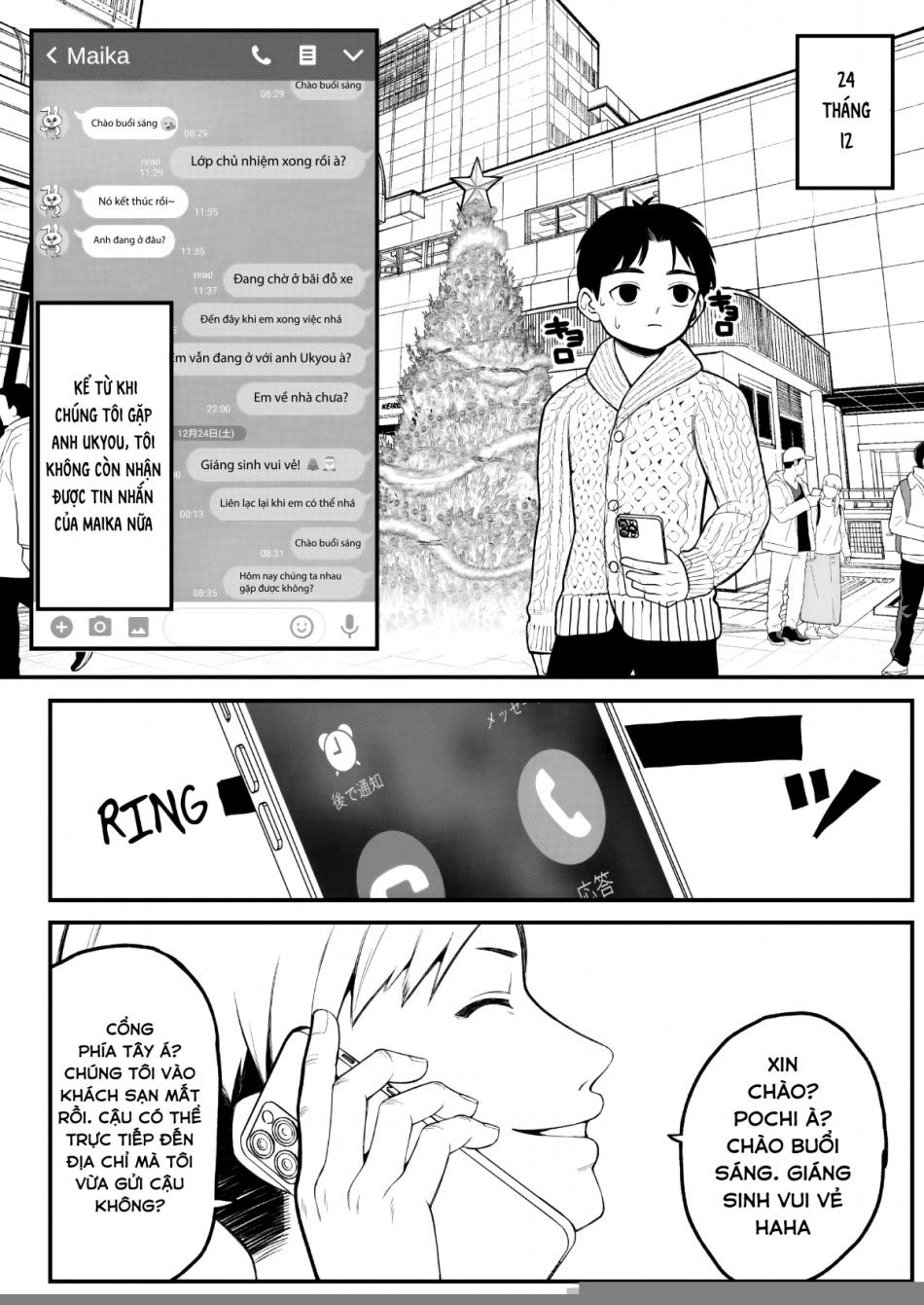 Kỳ Nghỉ Đông Của Tôi, Bạn Gái Và Chồng Tôi Chương 0 page 11 - Giả Dược