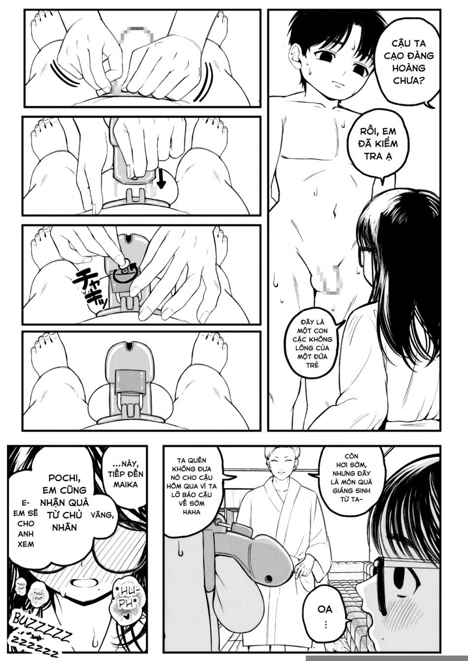 Kỳ Nghỉ Đông Của Tôi, Bạn Gái Và Chồng Tôi Chương 0 page 14 - Giả Dược