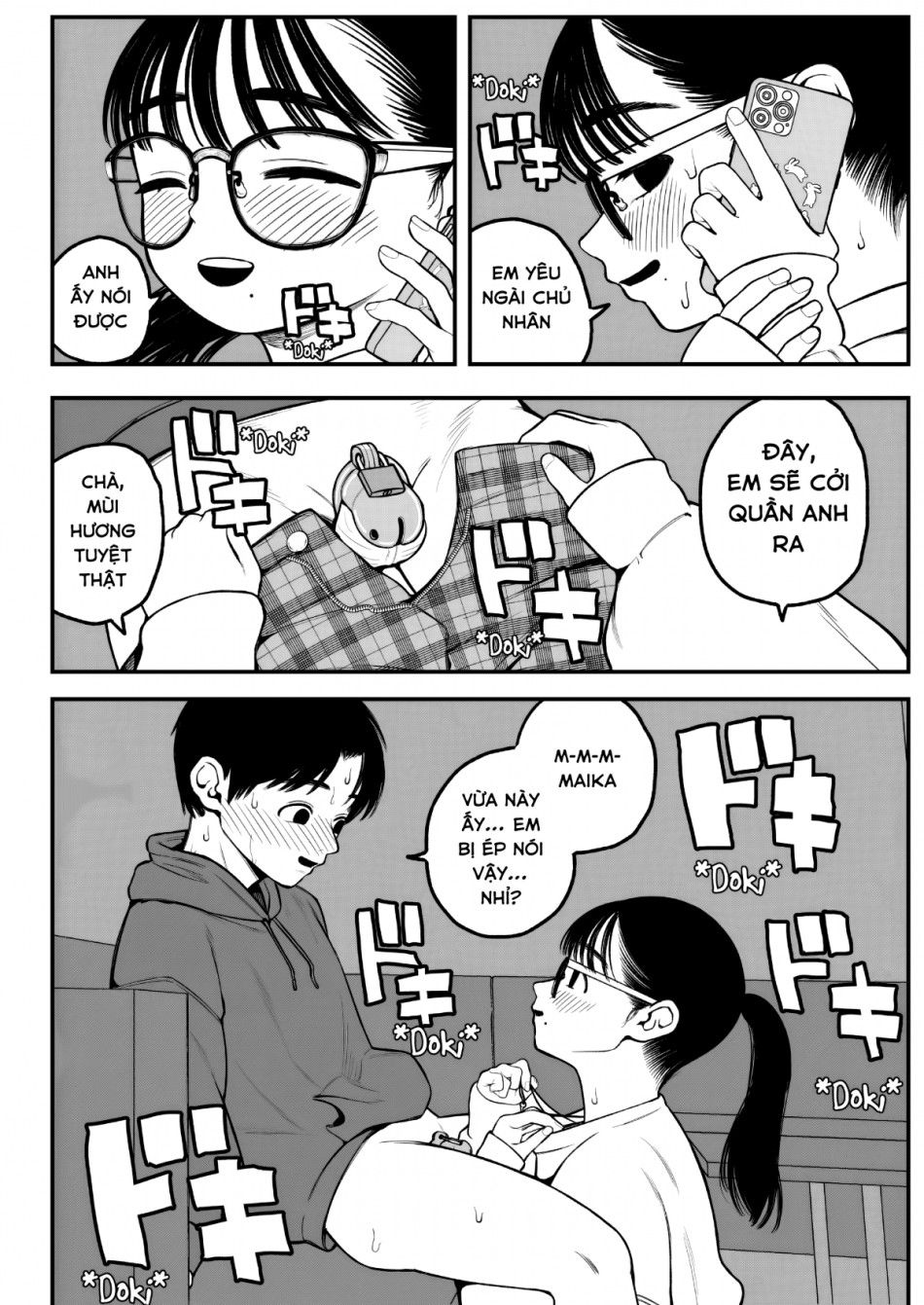 Kỳ Nghỉ Đông Của Tôi, Bạn Gái Và Chồng Tôi Chương 0 page 32 - Giả Dược
