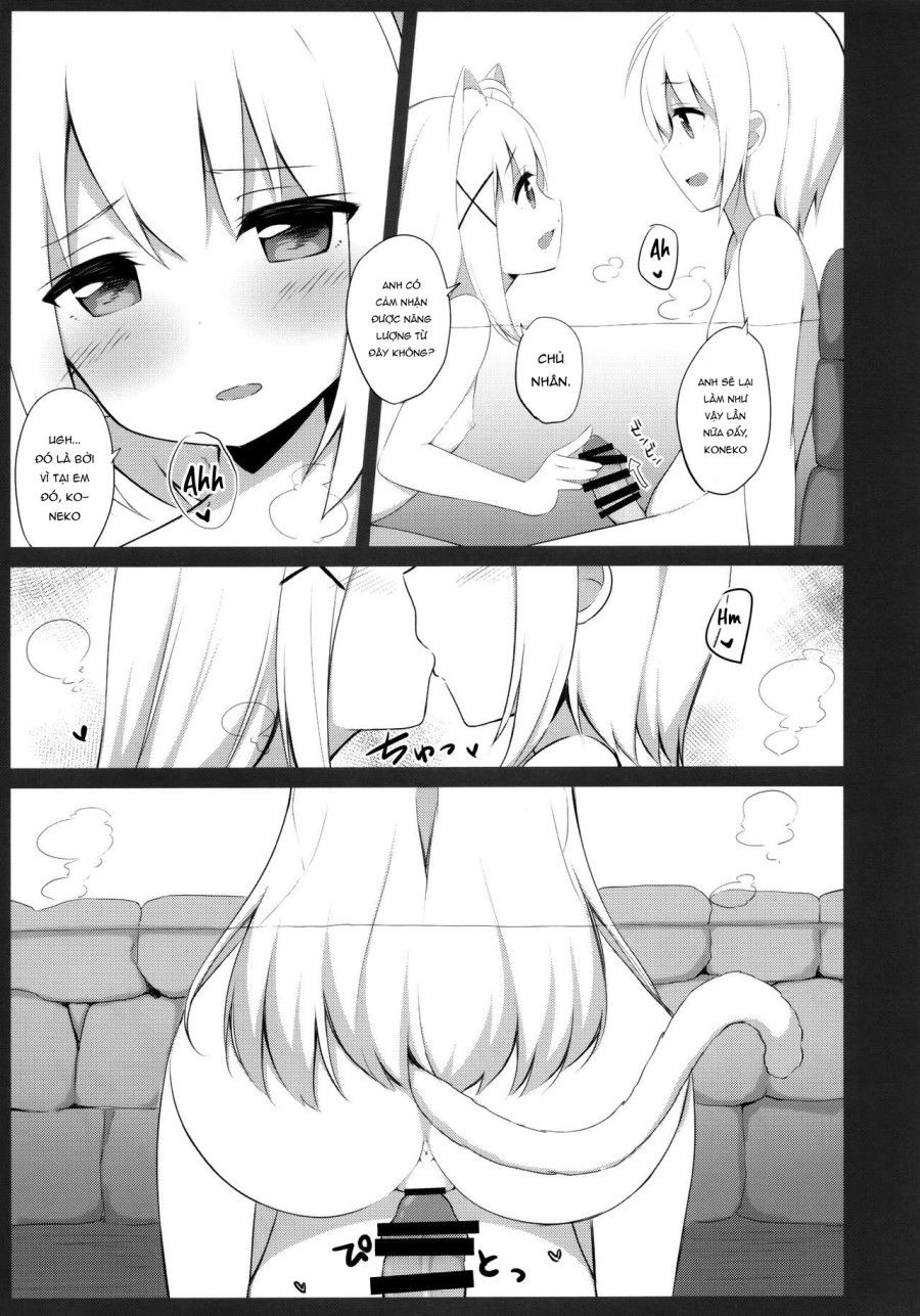Kỳ Nghỉ Đông Hư Hỏng Của Chủ Nhân Và Koneko Oneshot page 19 - Giả Dược