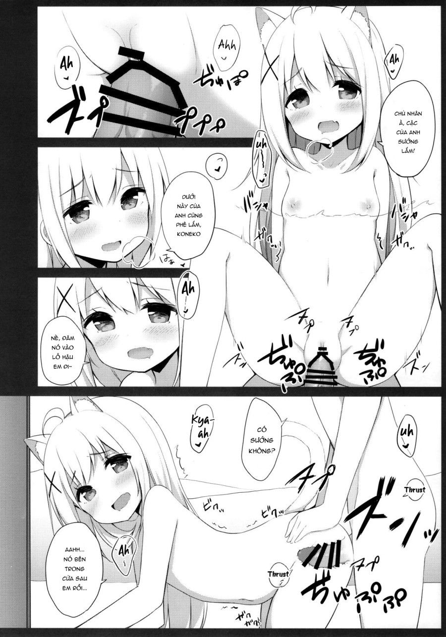 Kỳ Nghỉ Đông Hư Hỏng Của Chủ Nhân Và Koneko Oneshot page 20 - Giả Dược