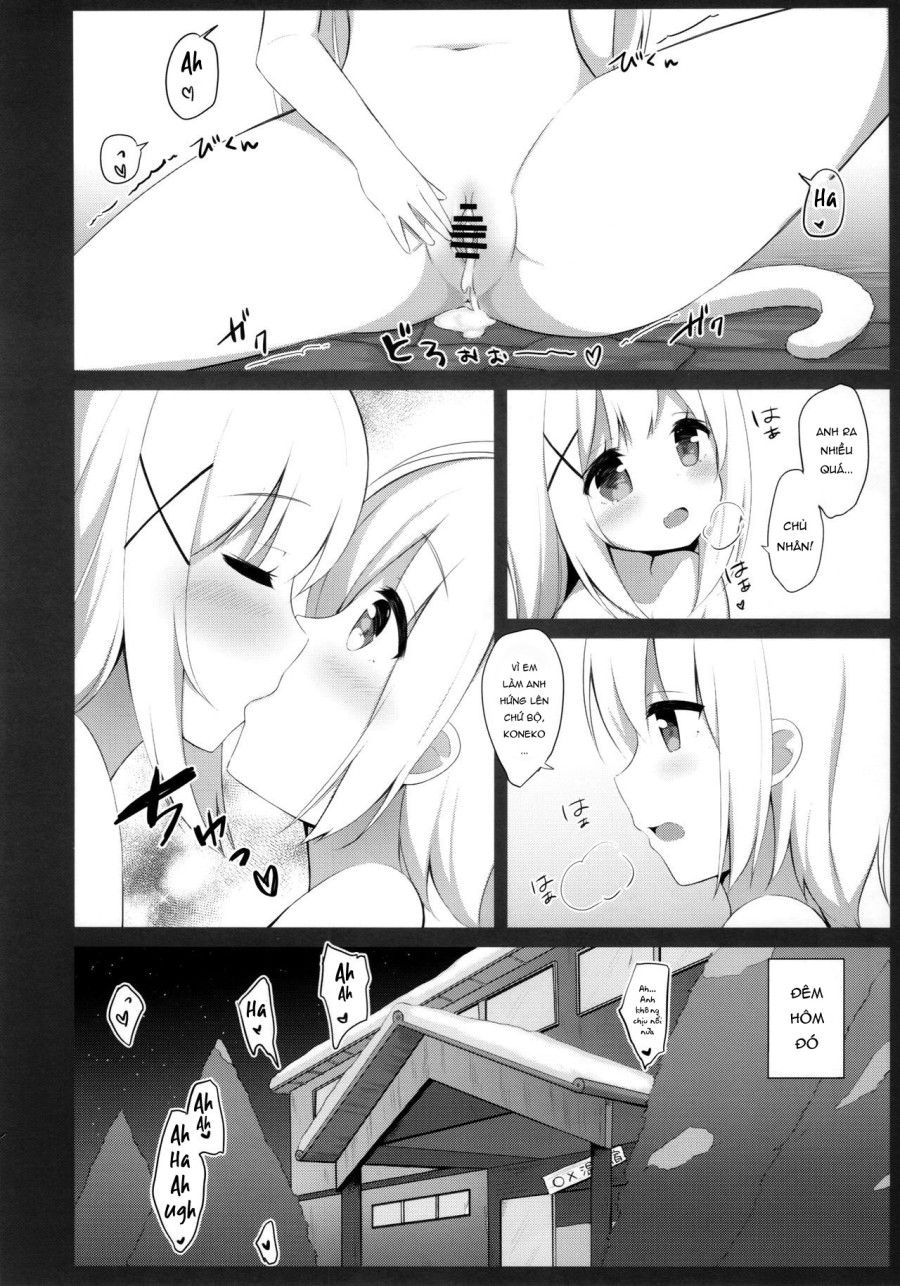 Kỳ Nghỉ Đông Hư Hỏng Của Chủ Nhân Và Koneko Oneshot page 24 - Giả Dược