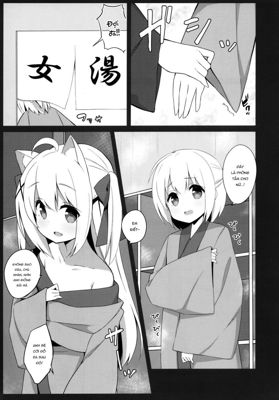 Kỳ Nghỉ Đông Hư Hỏng Của Chủ Nhân Và Koneko Oneshot page 9 - Giả Dược