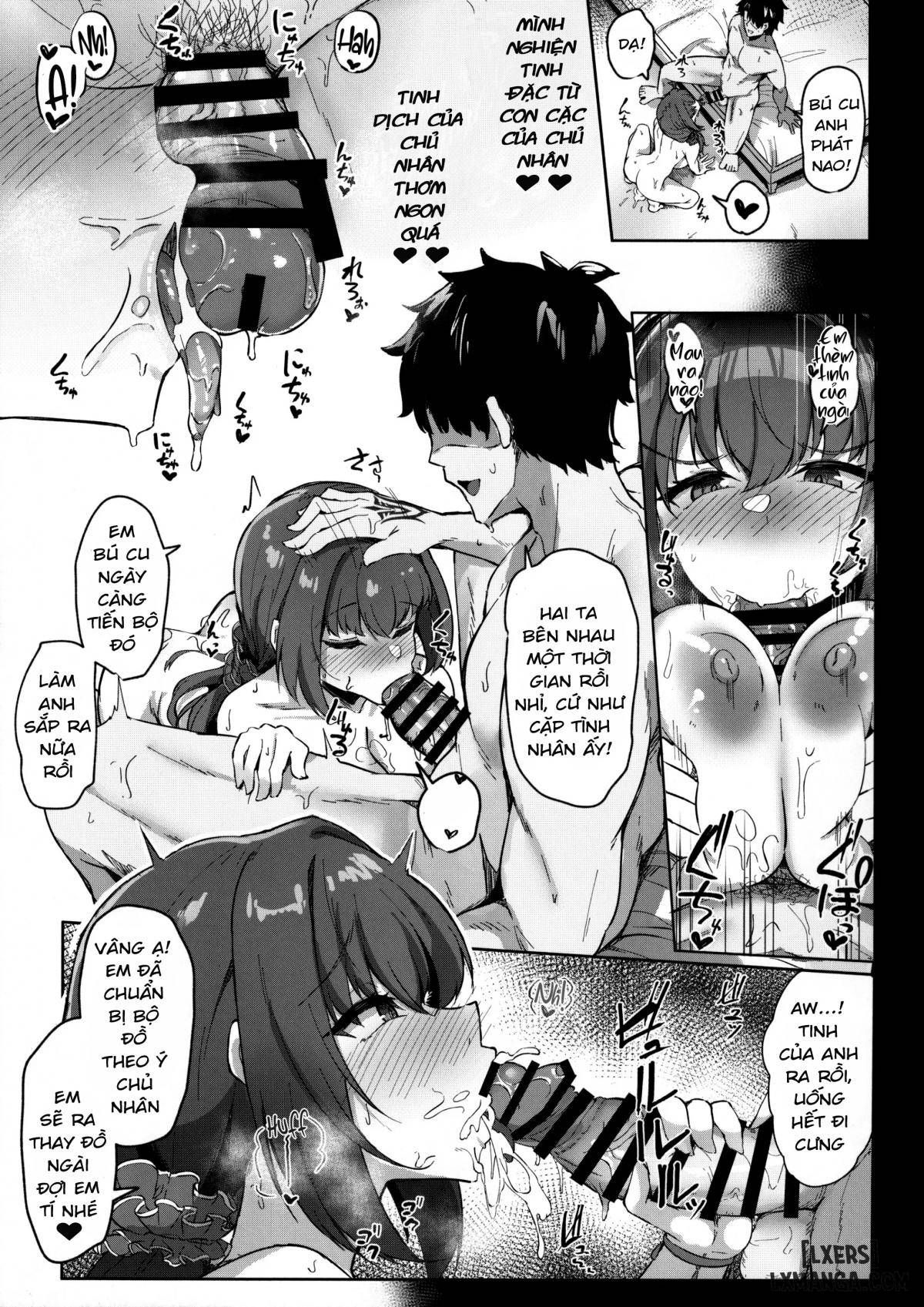 đọc truyện Kỳ Nghỉ Hè Của Chaldea. Kết Hôn Và Chuyển Giao Mana Với Cô Dâu Skad Chương 1 ảnh 19 tại Thiên Thai Truyện