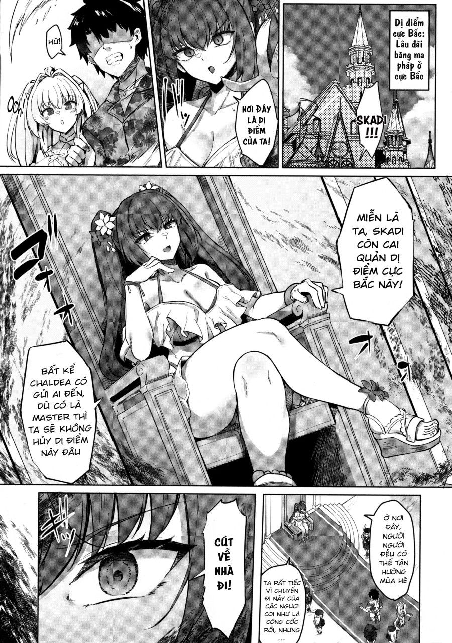 Kỳ Nghỉ Hè Của Chaldea. Kết Hôn Và Trở Thành Cô Dâu Chính Oneshot page 5 - Giả Dược