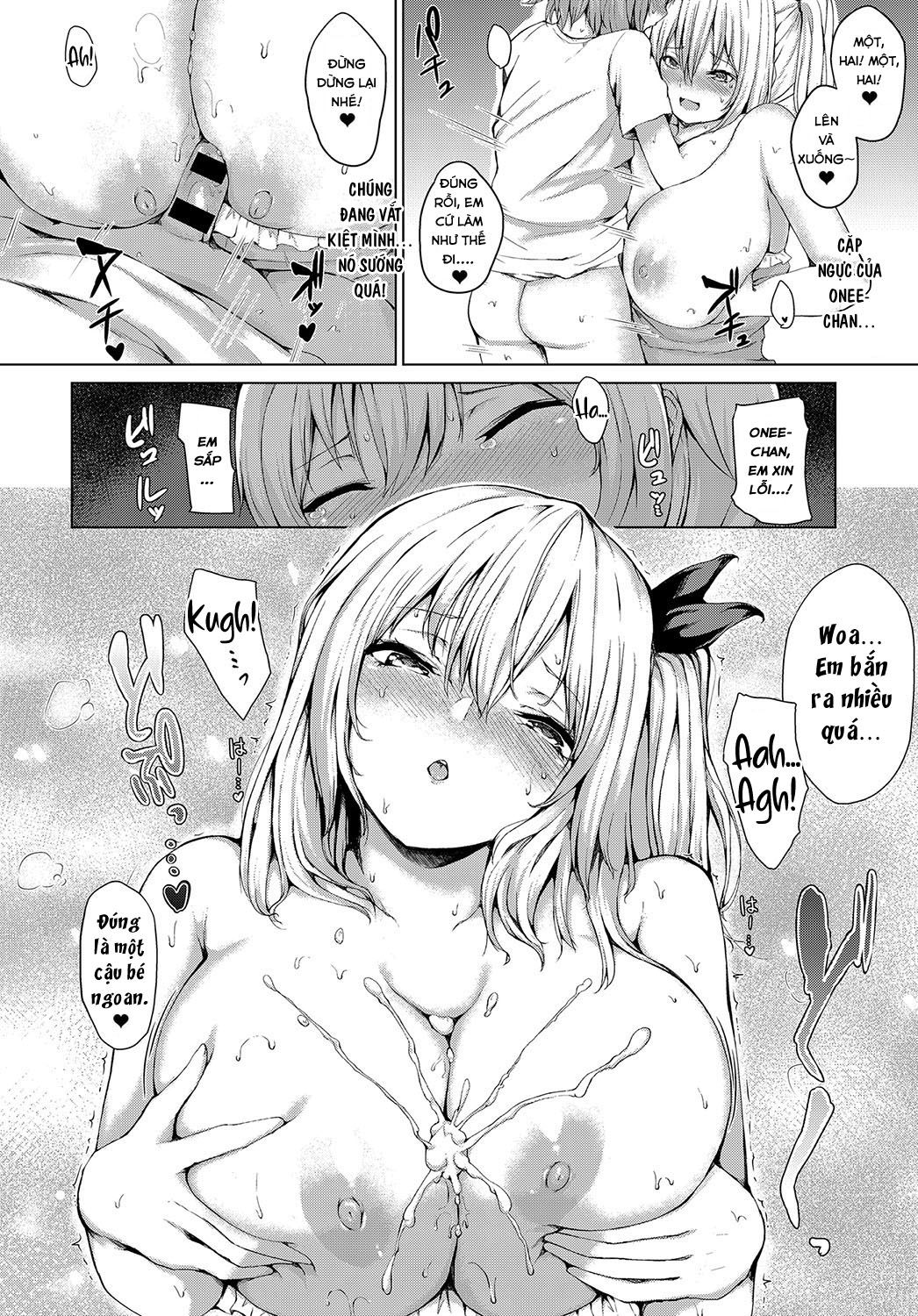 Kỳ Nghỉ Hè Của Tôi Cùng Chị Gái Oneshot page 14 - Giả Dược