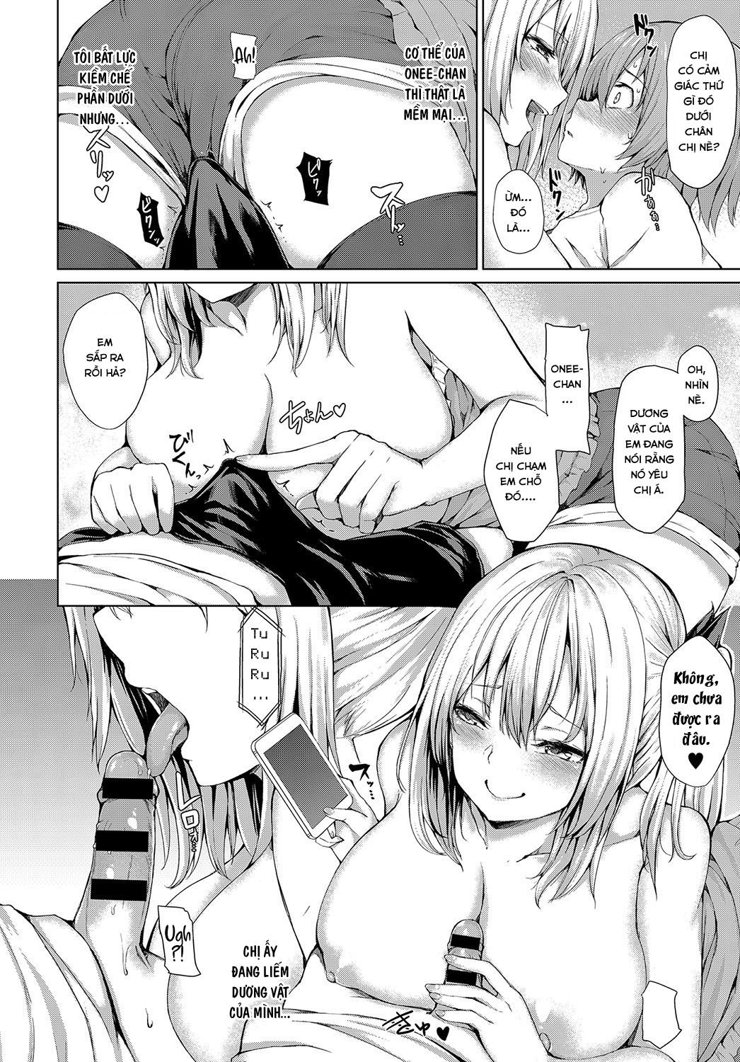 Kỳ Nghỉ Hè Của Tôi Cùng Chị Gái Oneshot page 8 - Giả Dược