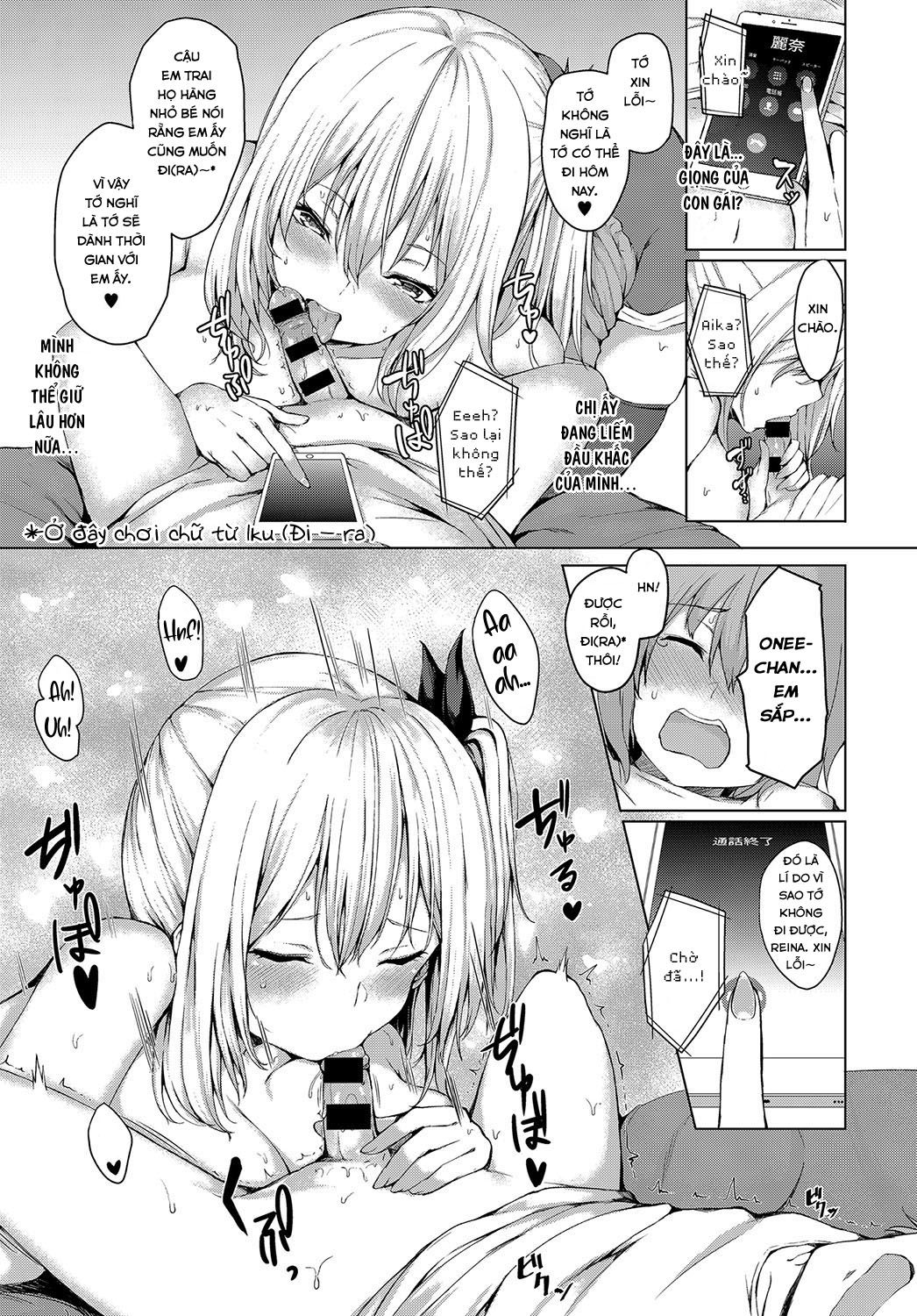 Kỳ Nghỉ Hè Của Tôi Cùng Chị Gái Oneshot page 9 - Giả Dược