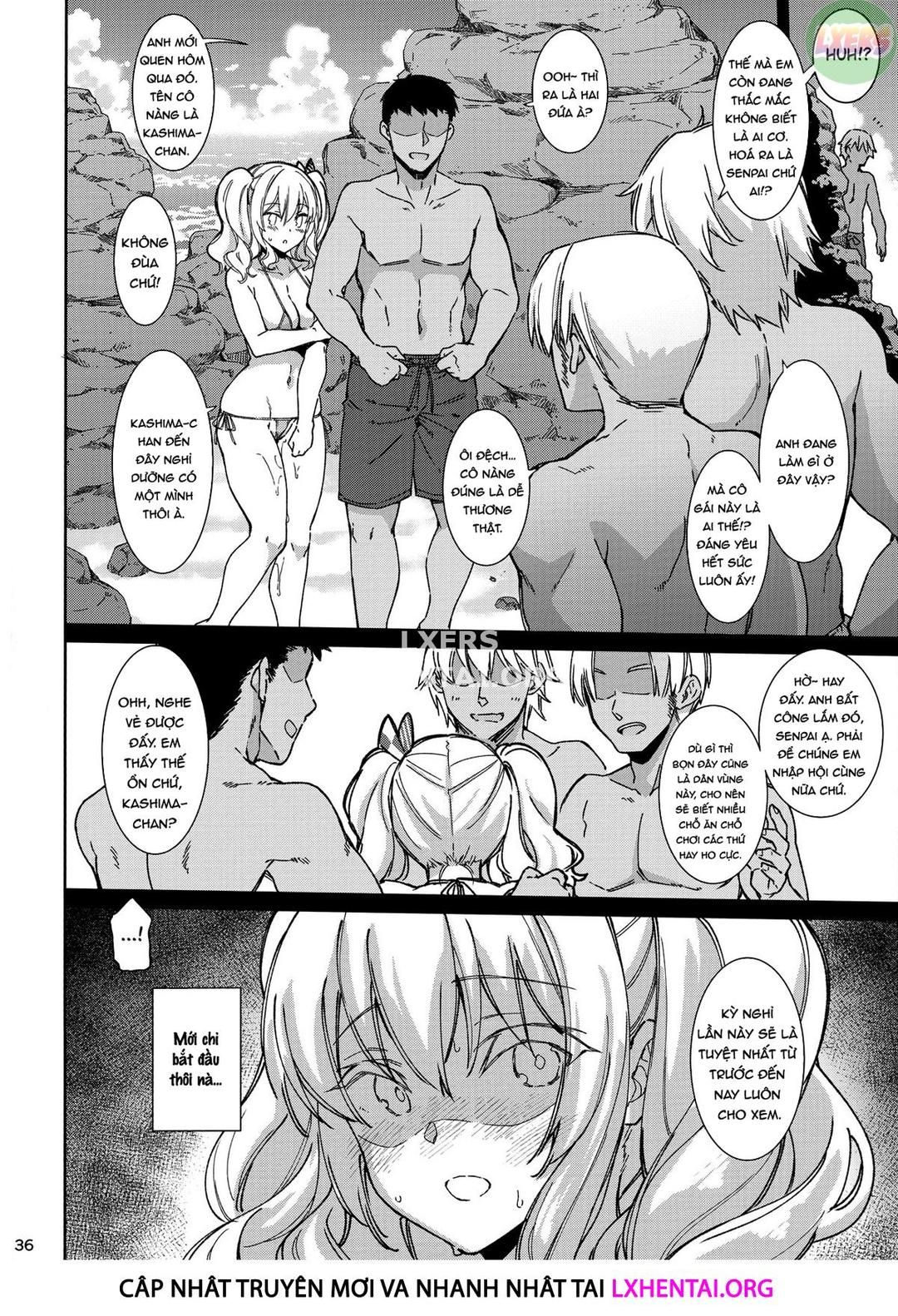 đọc truyện Kỳ Nghỉ Hè Của Trái Tim Tan Vỡ Kashima Oneshot ảnh 38 tại Thiên Thai Truyện