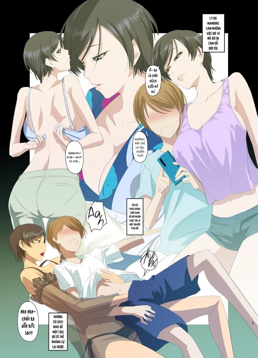 Kỳ Nghỉ Hè Ướt Át Cùng Người Dì Nóng Bỏng Oneshot page 6 - Giả Dược