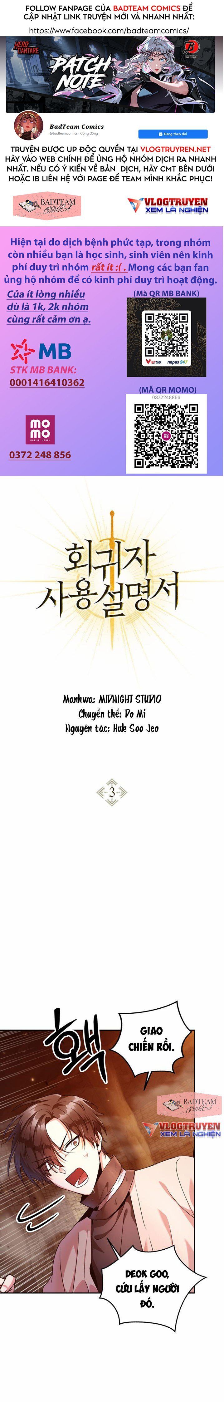 đọc truyện Ký Sự Hồi Quy Chương 3 ảnh 3 tại Thiên Thai Truyện