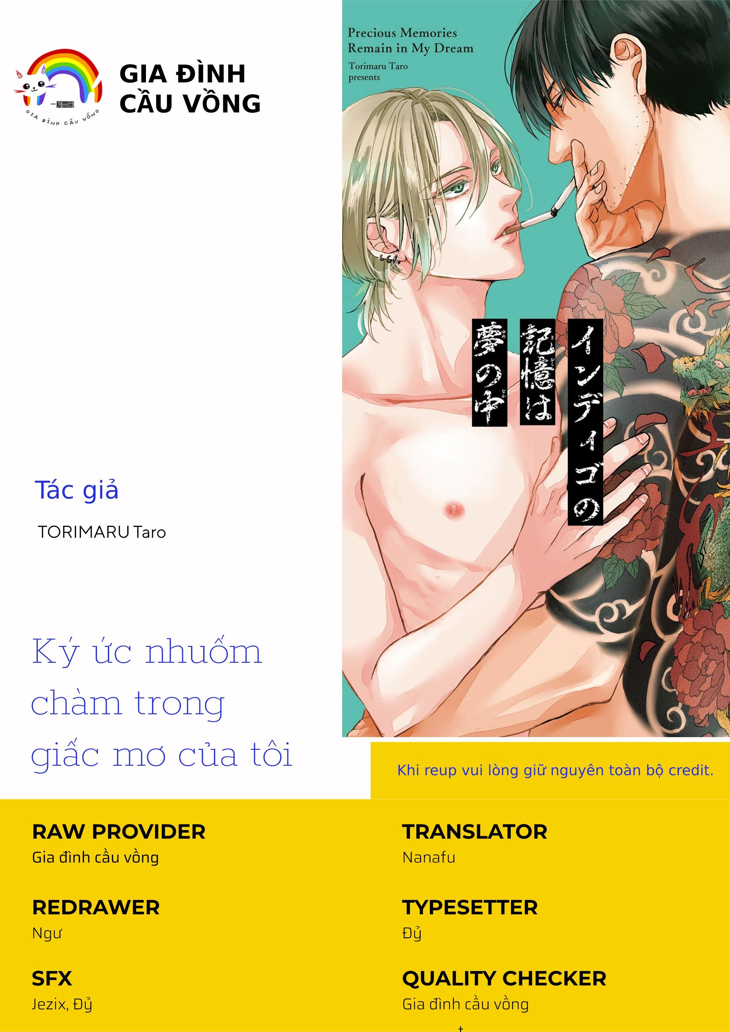 đọc truyện Ký Ức Nhuốm Chàm Trong Giấc Mơ Của Tôi Chương 1 ảnh 1 tại Giả Dược