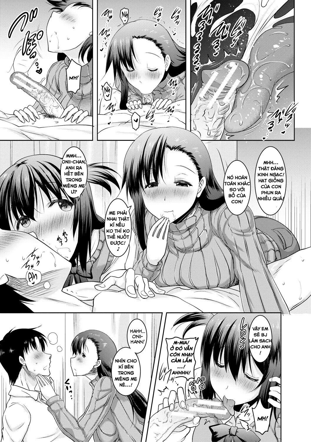 đọc truyện Kyonyuu Oyako No Shita To Shikyuu Ni Renzoku Shasei Chương 2 ảnh 11 tại Giả Dược
