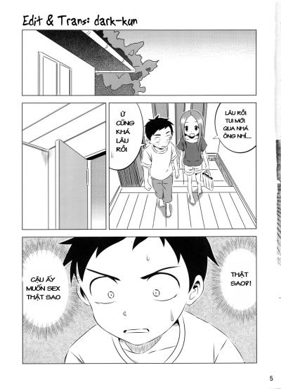 đọc truyện Kyou Mo Nishikata-kun Wa Takagi-san Ni Misukasareteru 3 Chương 1 ảnh 4 tại Giả Dược