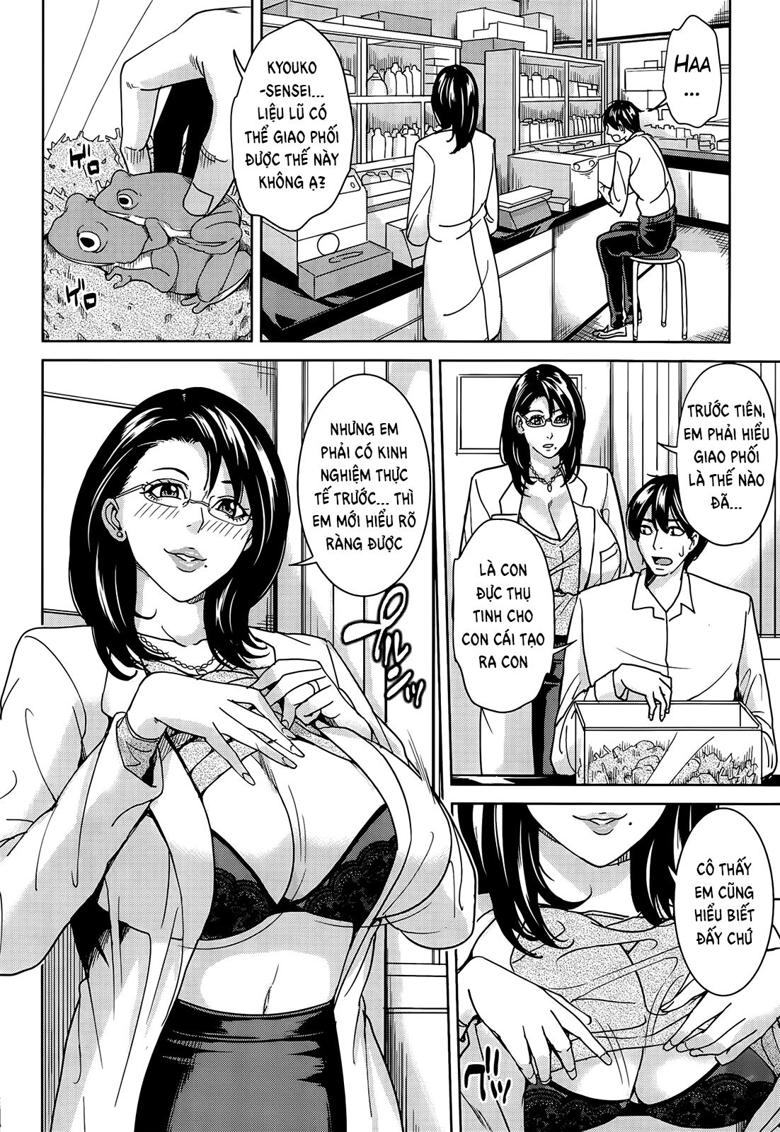 đọc truyện Kyouko-sensei And My Secret Chương 1 ảnh 8 tại Thiên Thai Truyện