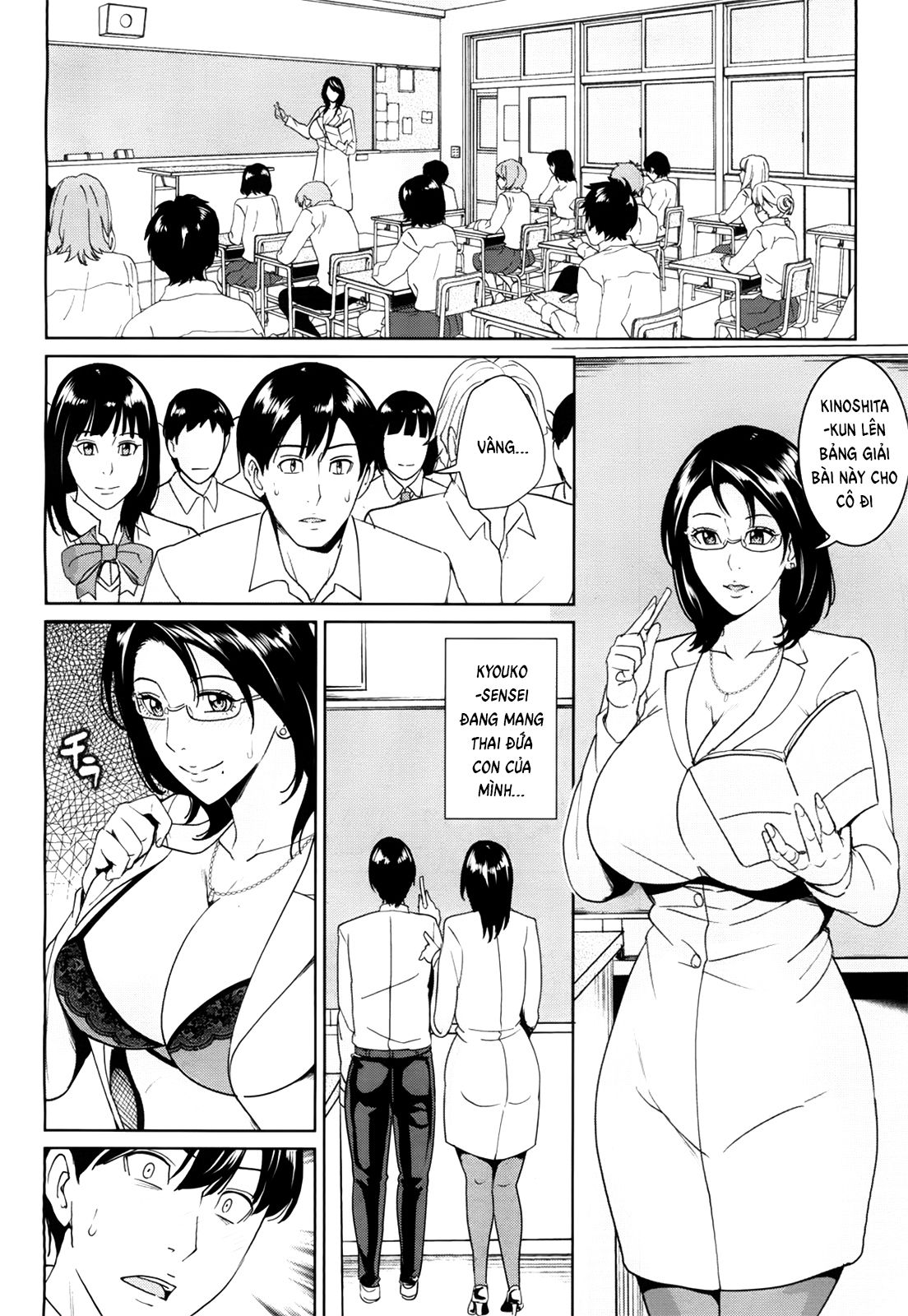 đọc truyện Kyouko-sensei And My Secret Chương 3 ảnh 14 tại Thiên Thai Truyện