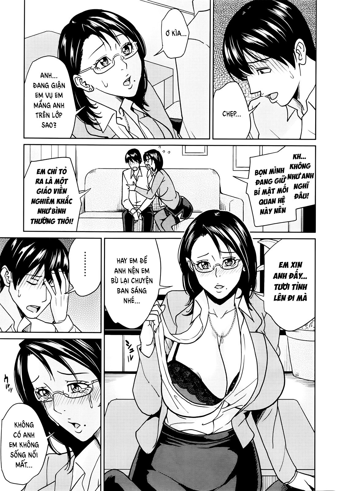 đọc truyện Kyouko-sensei And My Secret Chương 4 ảnh 11 tại Thiên Thai Truyện