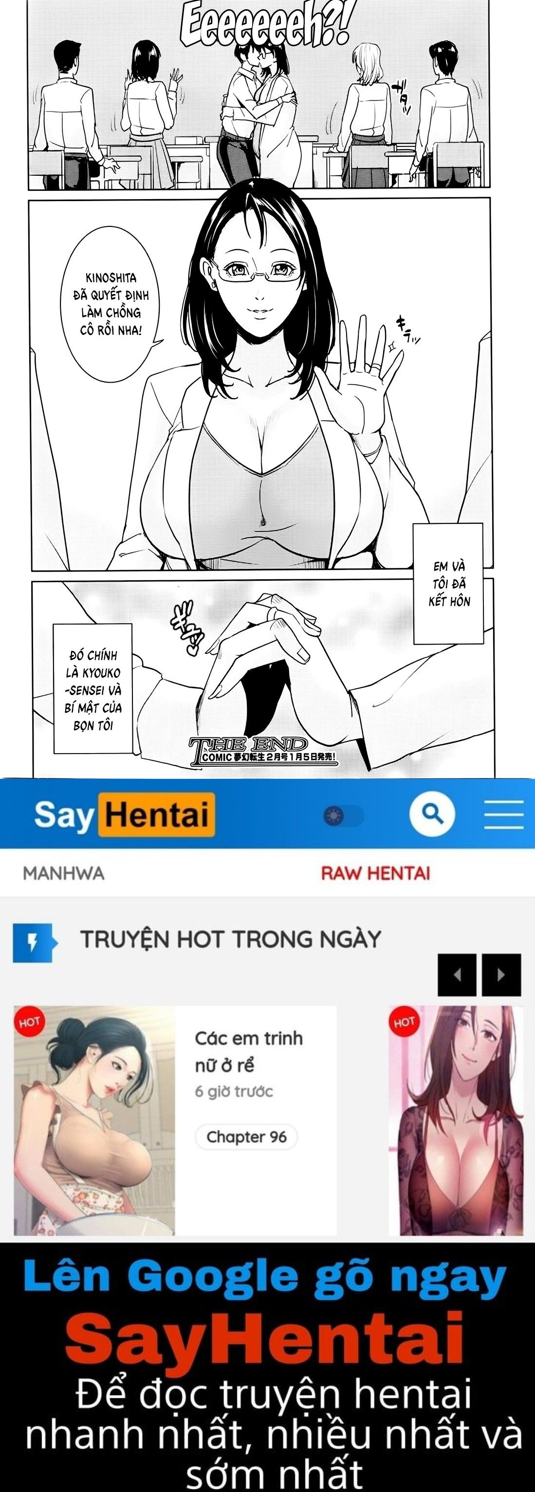 đọc truyện Kyouko-sensei And My Secret Chương 4 ảnh 30 tại Thiên Thai Truyện