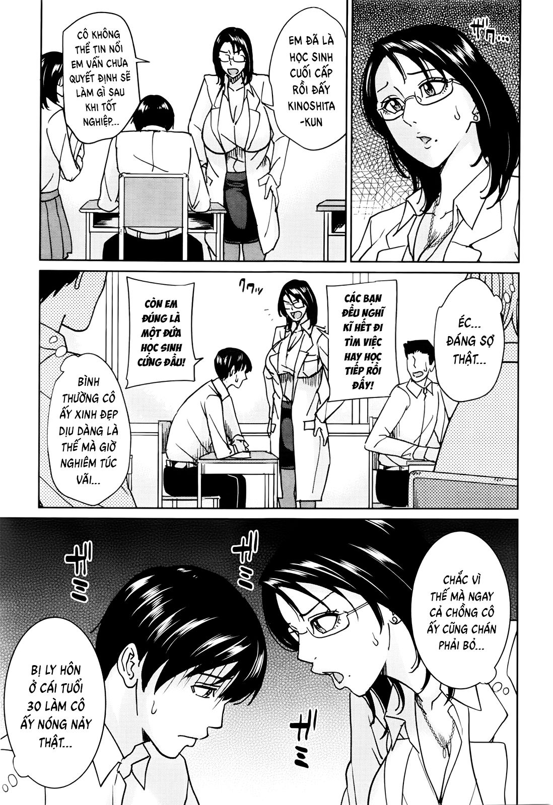 đọc truyện Kyouko-sensei And My Secret Chương 4 ảnh 9 tại Thiên Thai Truyện