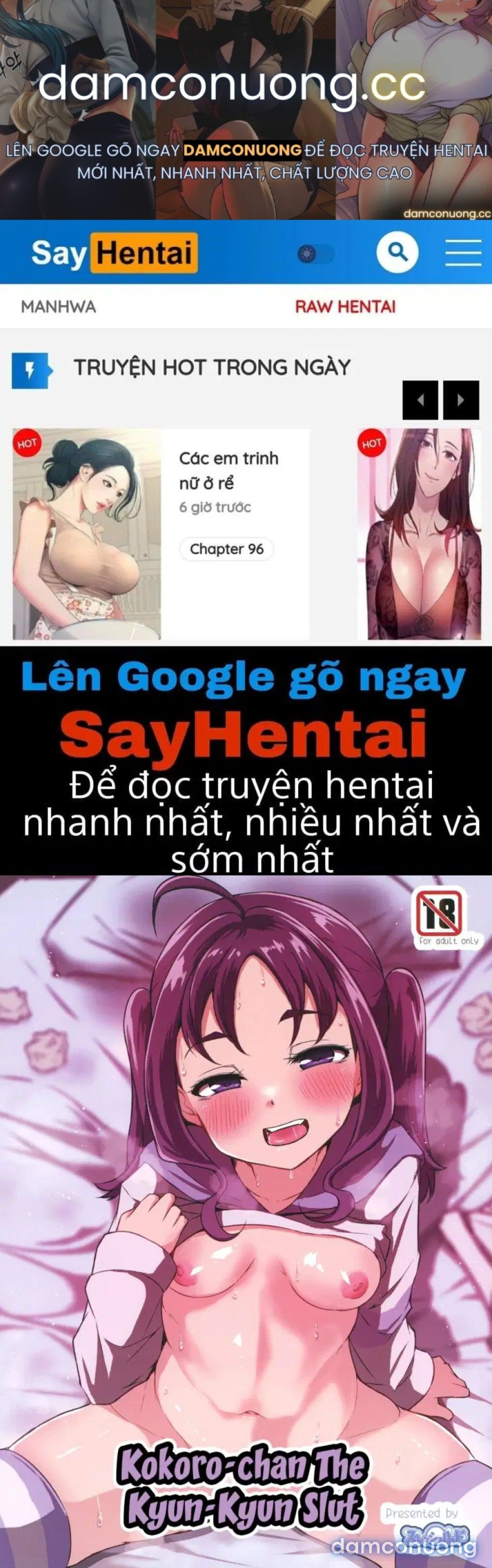 đọc truyện Kyun Kyun Con Đĩ Kokoro - Chan Chương 1 ảnh 2 tại Thiên Thai Truyện