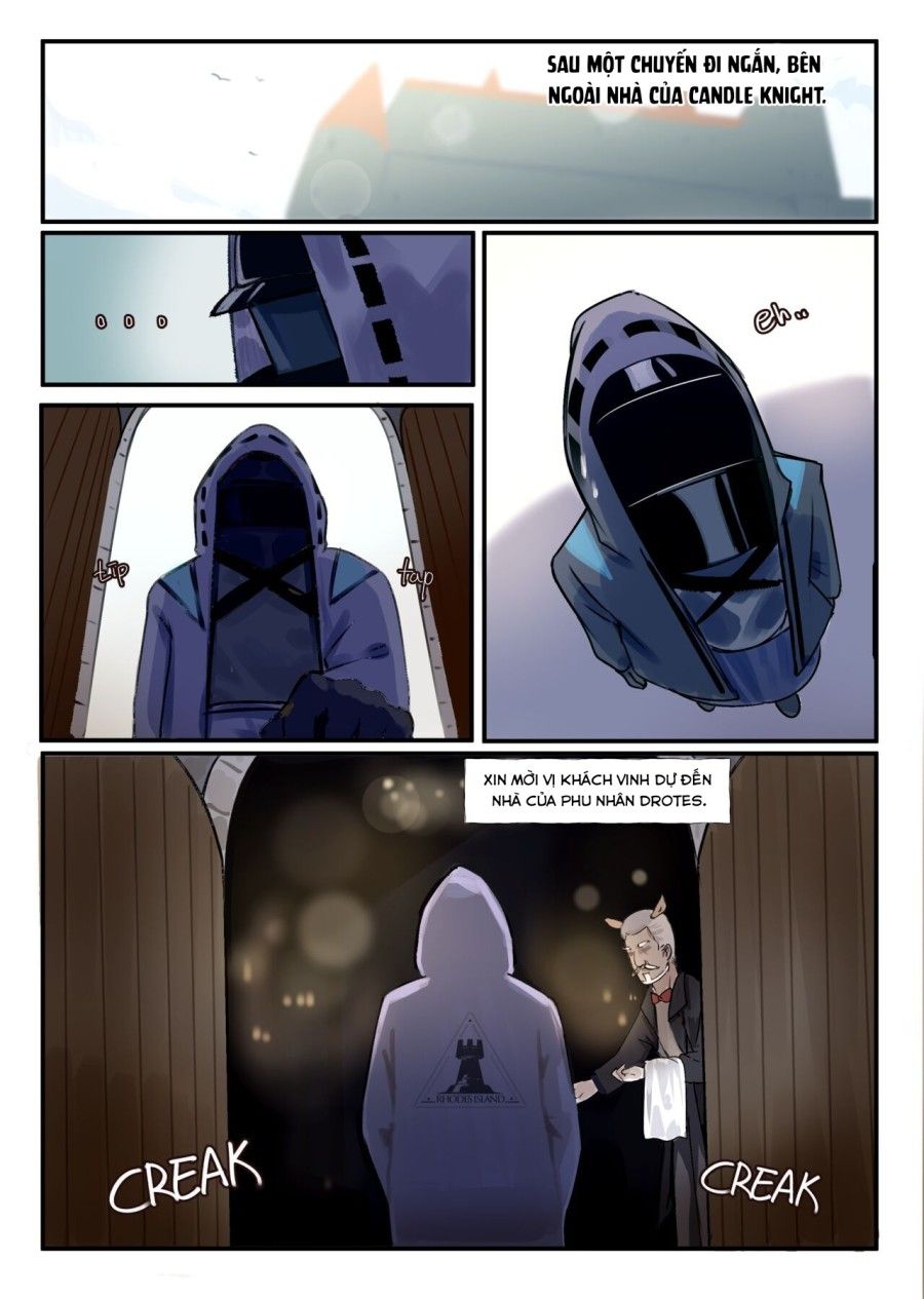 Lá Thư Của Viviana. (arknights) Oneshot page 5 - Giả Dược