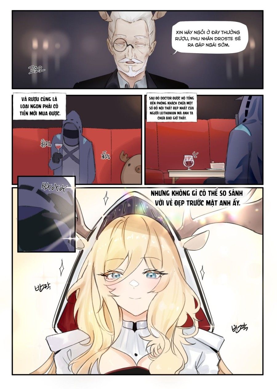 Lá Thư Của Viviana. (arknights) Oneshot page 6 - Giả Dược