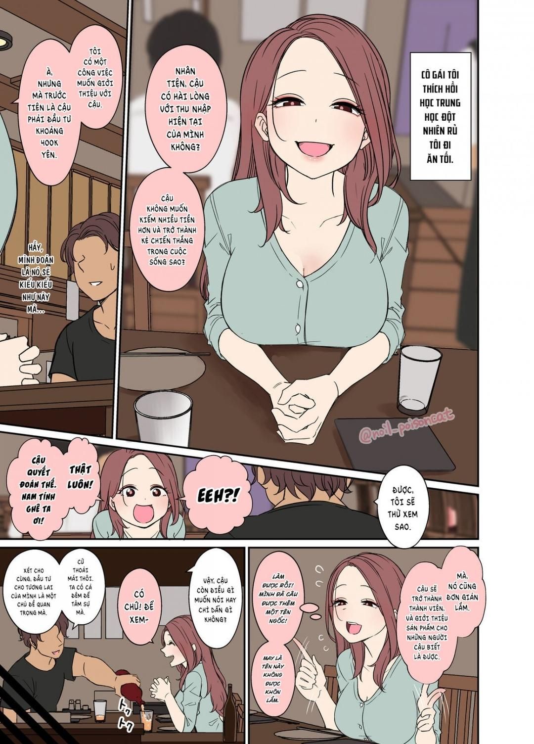 Làm Chuyện Xấu Với Bạn Học Cũ Oneshot page 4 - Giả Dược