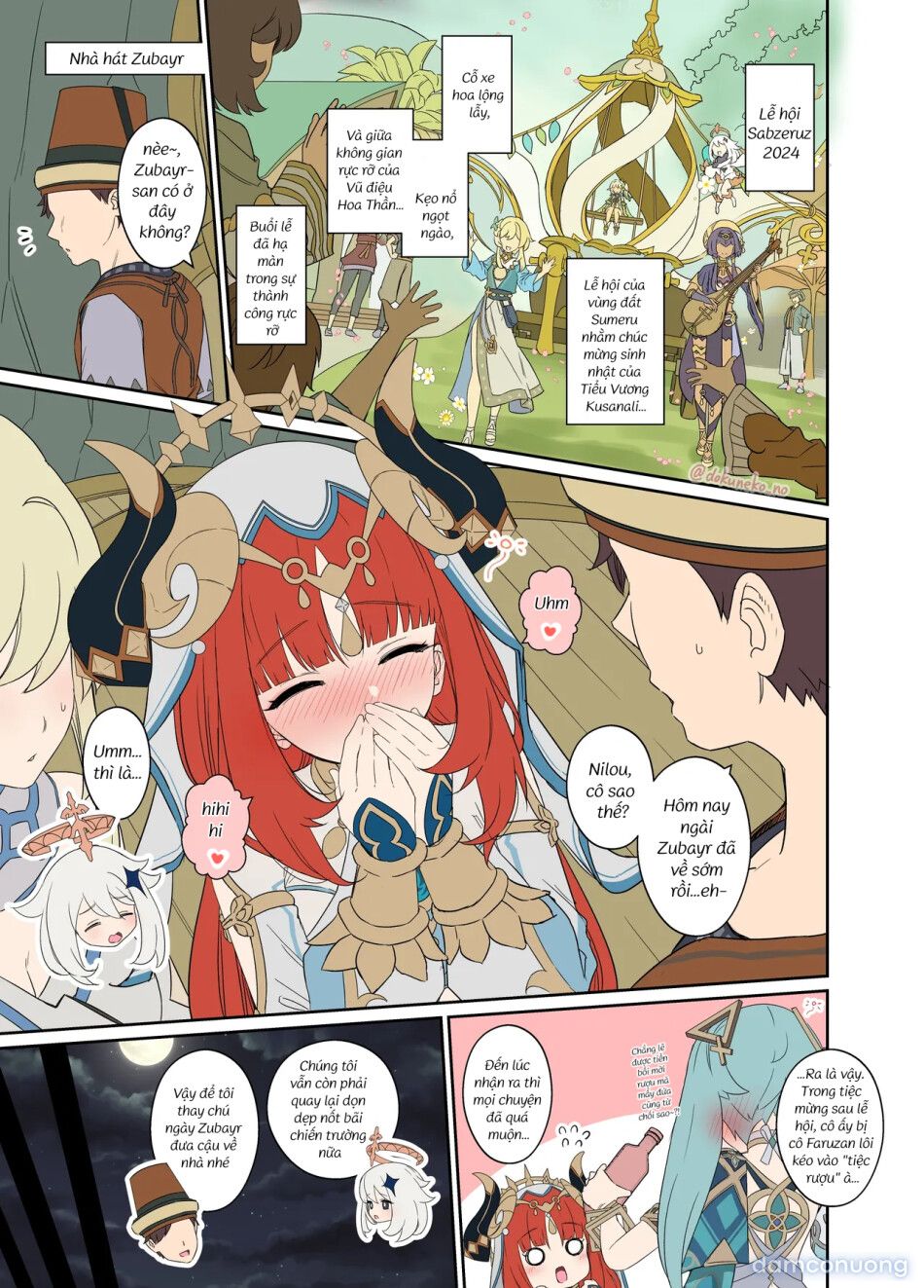 đọc truyện Làm Chuyện Xấu Với Nilou Đang Say Xỉn Chương 0 ảnh 3 tại Thiên Thai Truyện