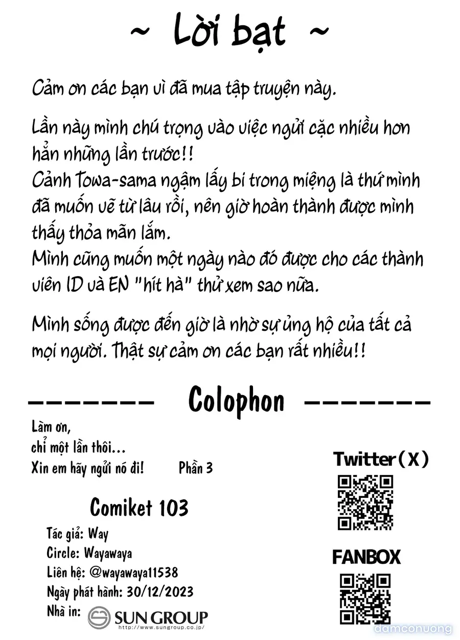 đọc truyện Làm Ơn, Chỉ Một Lần Thôi... Xin Em Hãy Ngửi Nó Đi! Chương 3 ảnh 20 tại Thiên Thai Truyện