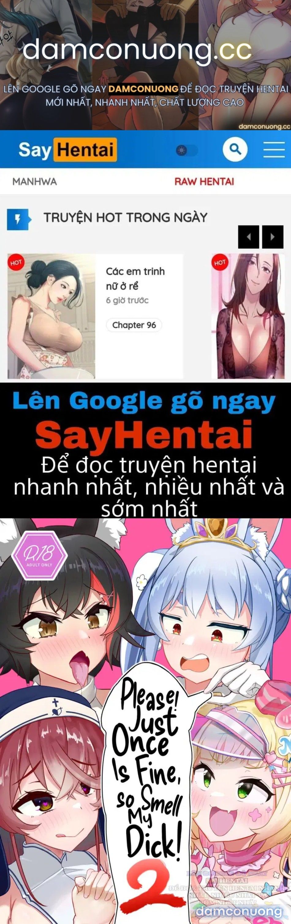 đọc truyện Làm Ơn Đi!! Hãy Ngửi Dương Vật Của Anh, Một Lần Thôi Cũng Được 2 Chương 1 ảnh 2 tại Thiên Thai Truyện