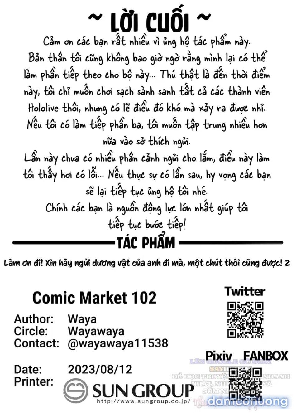đọc truyện Làm Ơn Đi!! Hãy Ngửi Dương Vật Của Anh, Một Lần Thôi Cũng Được 2 Chương 1 ảnh 20 tại Thiên Thai Truyện