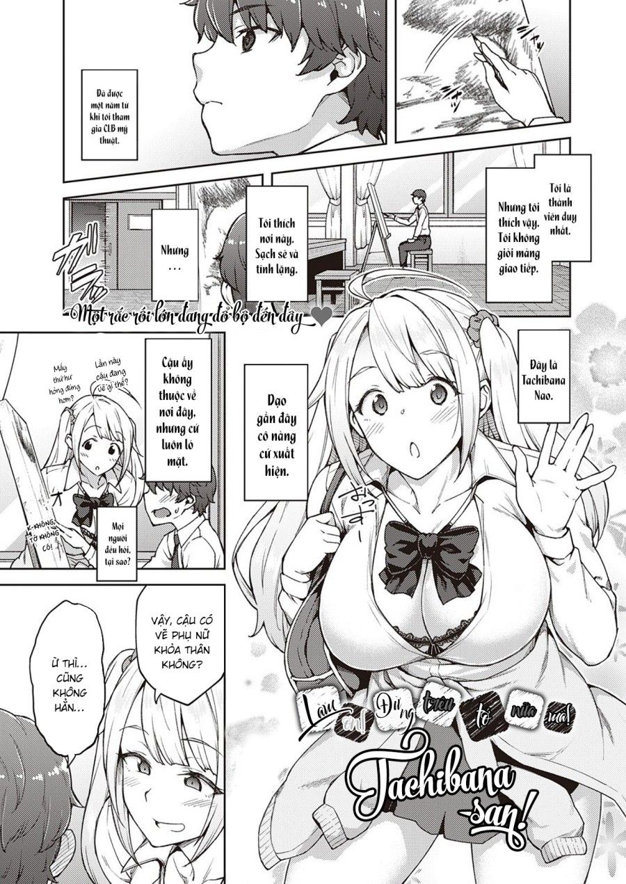 Làm Ơn! Đừng Trêu Tớ Nữa Mà, Tachibana-san! Oneshot page 3 - Giả Dược